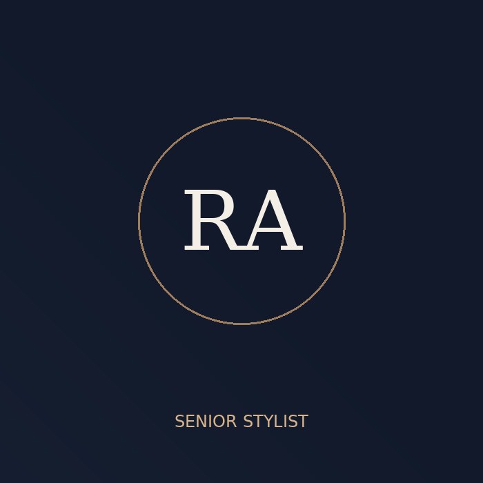 Your Artist, Senior Stylist at NAYALO