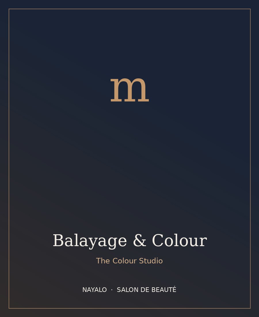 Balayage & Colour — NAYALO Salon de Beauté